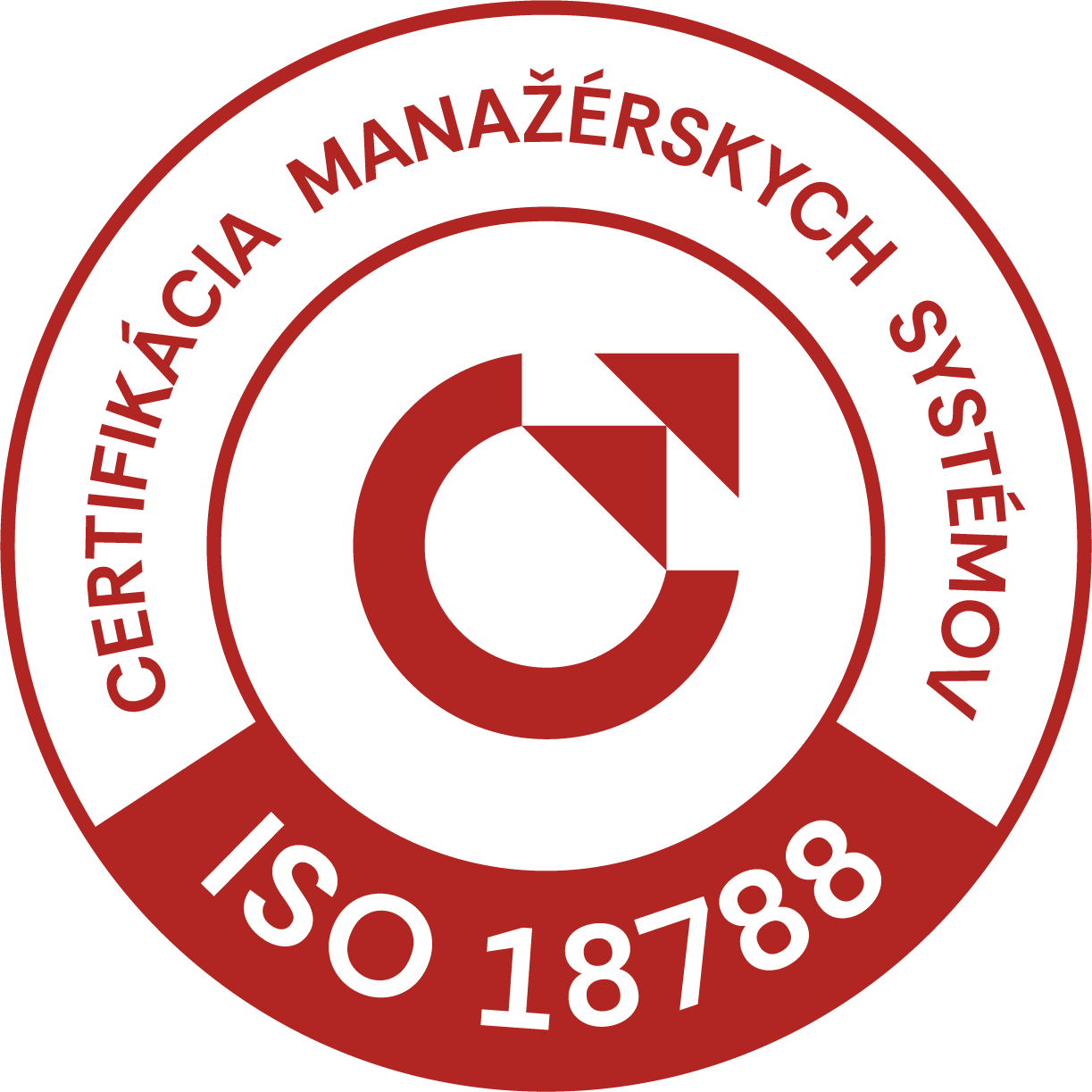 vzor certifikačnej známky ISO 18788 od CeMS